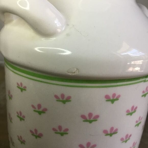 Vintage 90s Cottagecore Farmhouse Country Farmcore Pig Novelty Utensil Holder - Picture 4 of 8